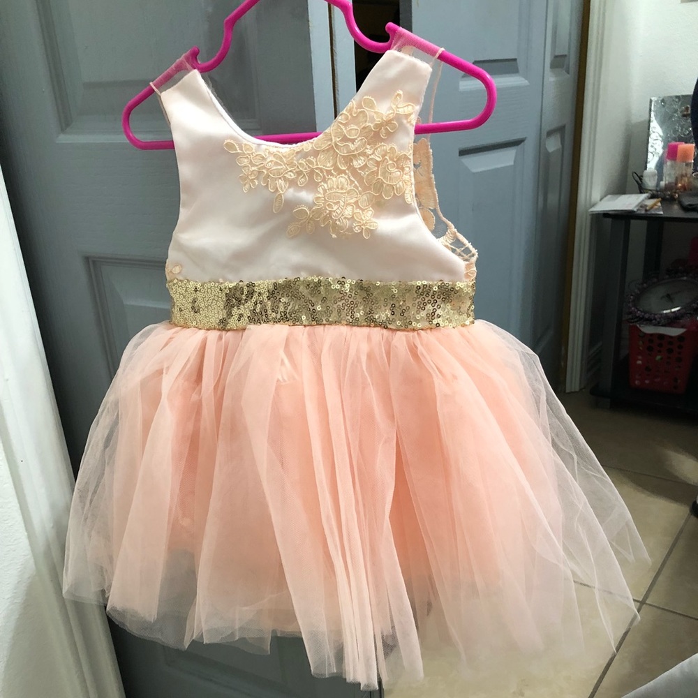 📍SOLD📍Baby Girls Sequin Tutu Dress Fancy Party